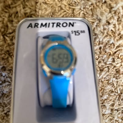 Armitron Blue Digital Sport Watch – Water Resistant (New in Box)