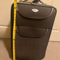 American Tourister 26-Inch Softside Rolling Suitcase – Black with Gray Trim