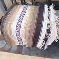 Southwestern Mexican Serape Blanket – Woven Rustic Throw