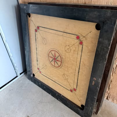 2-Vintage carrom board game