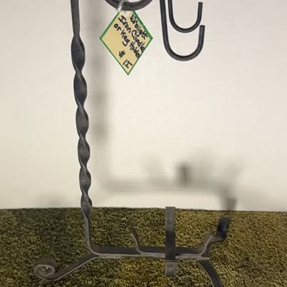 Wrought Iron Candle or Key Holder