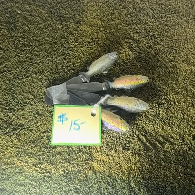 Fishing Lures, 4-Pack