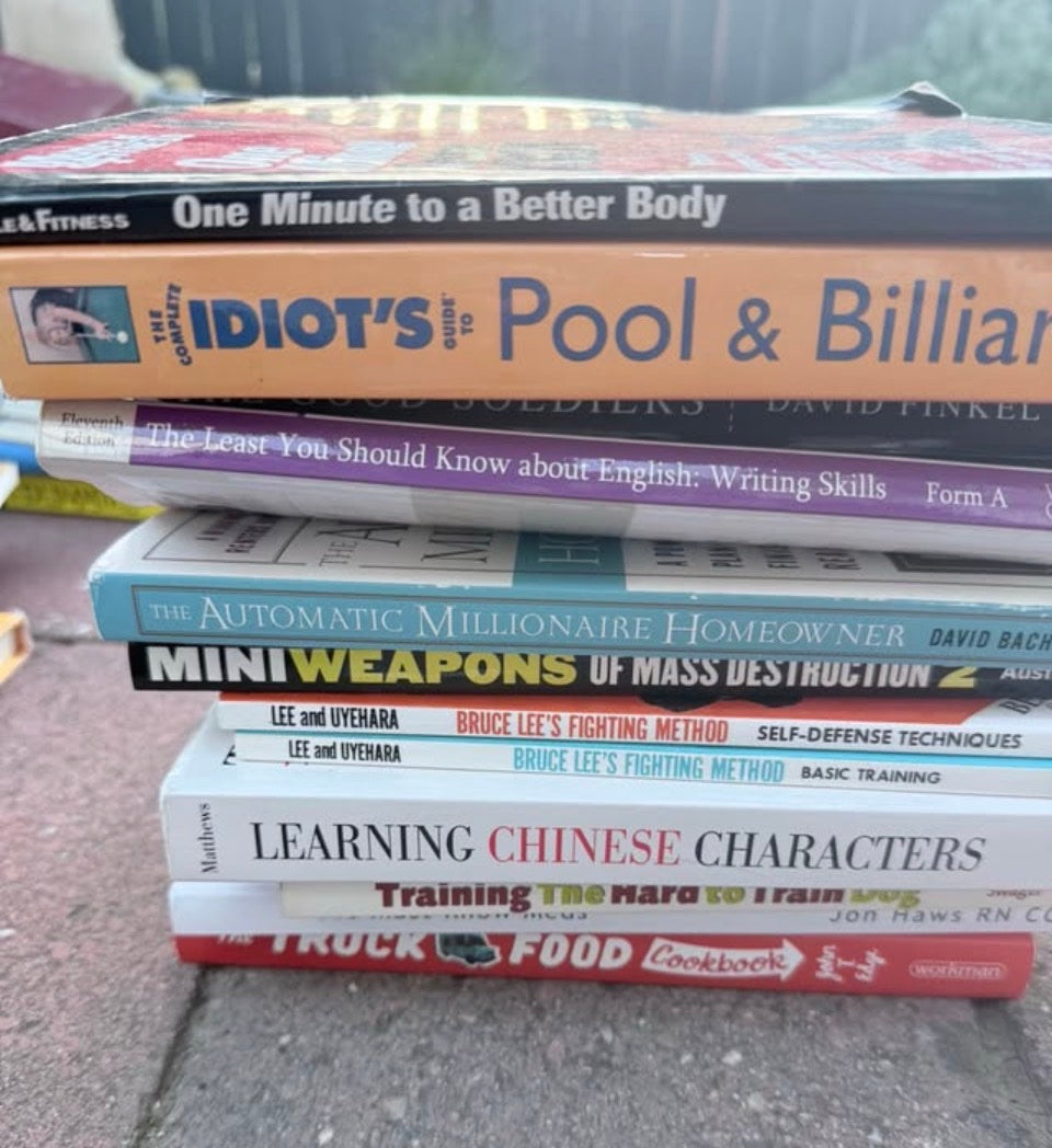 Book Lot - Learning and DIY Mix