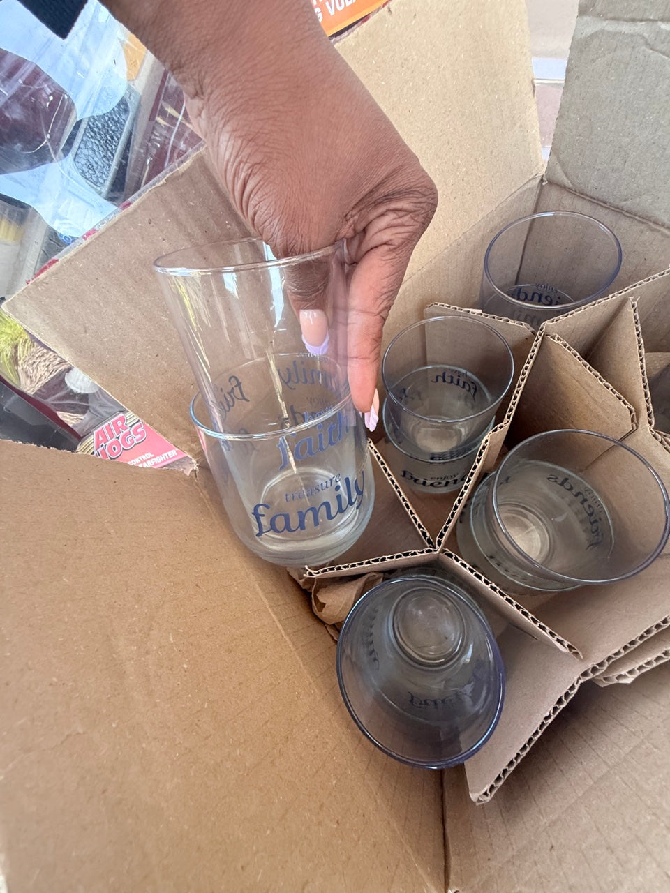 Family Faith Glass Set