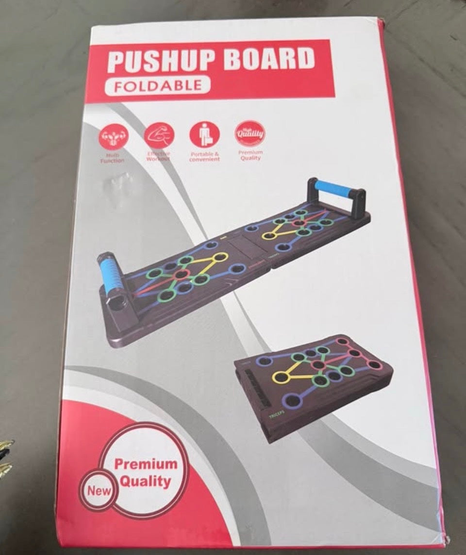 Foldable Pushup Board
