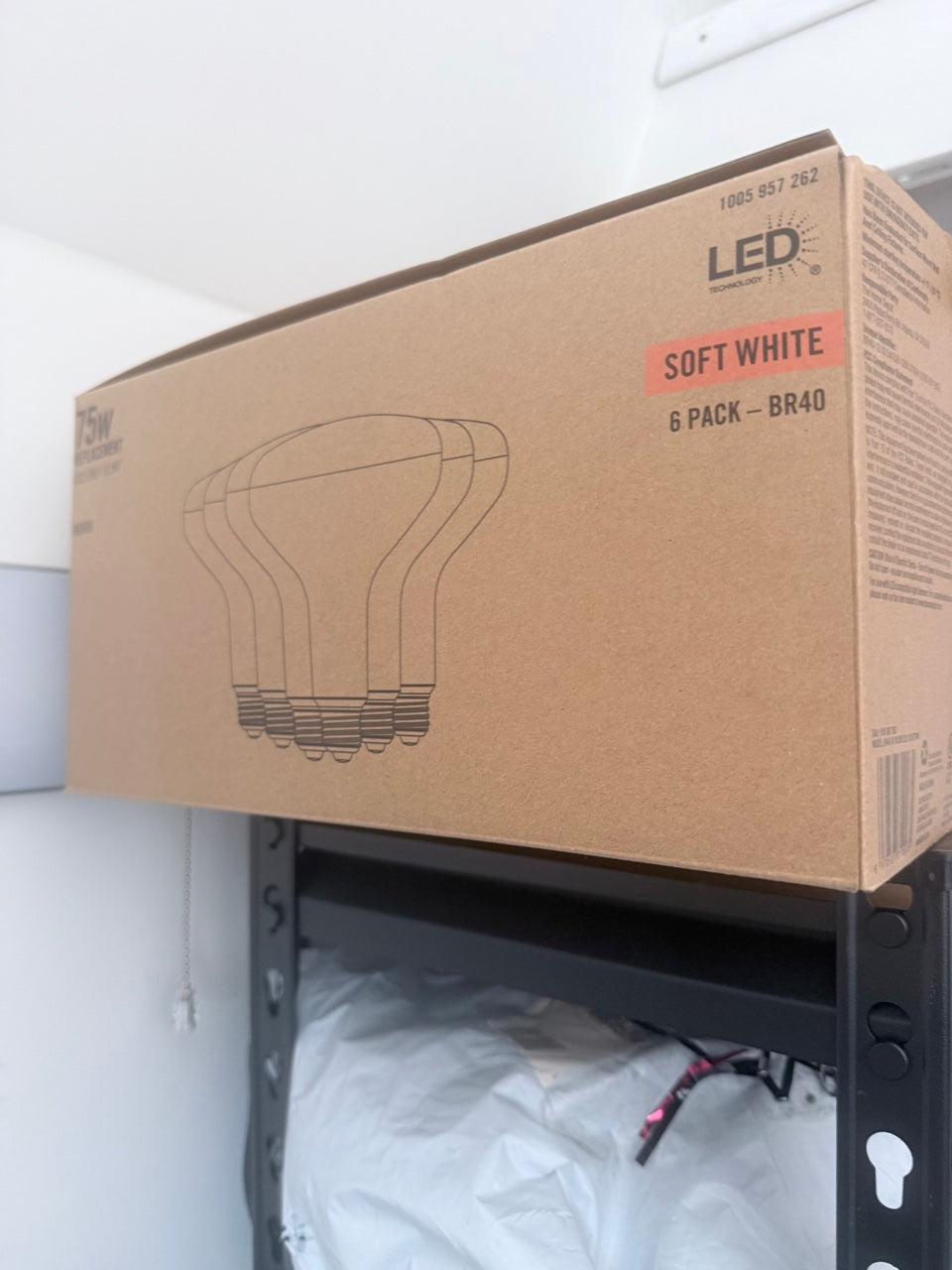 LED BR40 Soft White Bulbs 6-Pack