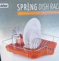Spring Dish Rack - Orange