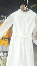 White Victorian Style Long Dress