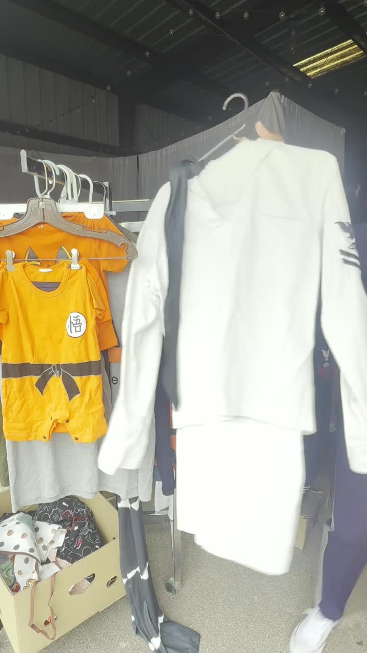 White Sailor Uniform Top with Neckerchief - back